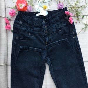 High Waisted Black Skinny Jeans🌘